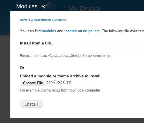 Choose File installing_the_module