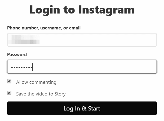 Login form Yellow Duck